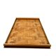 Hollywood regency bamboo and brass tray, Italy 1970s