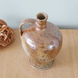 Ancienne bouteille en grès pyrité