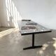 Modernist coffee table with ceramic mosaic, Lilienthal, 1960s.