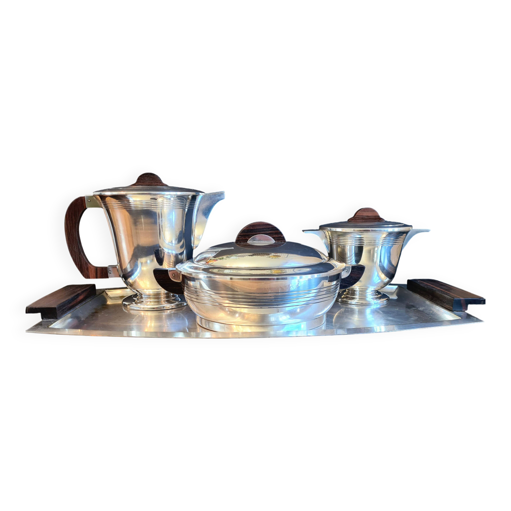 Service À Thé Argent Art Déco - 189 En vente sur France | theière en argent ancienne
