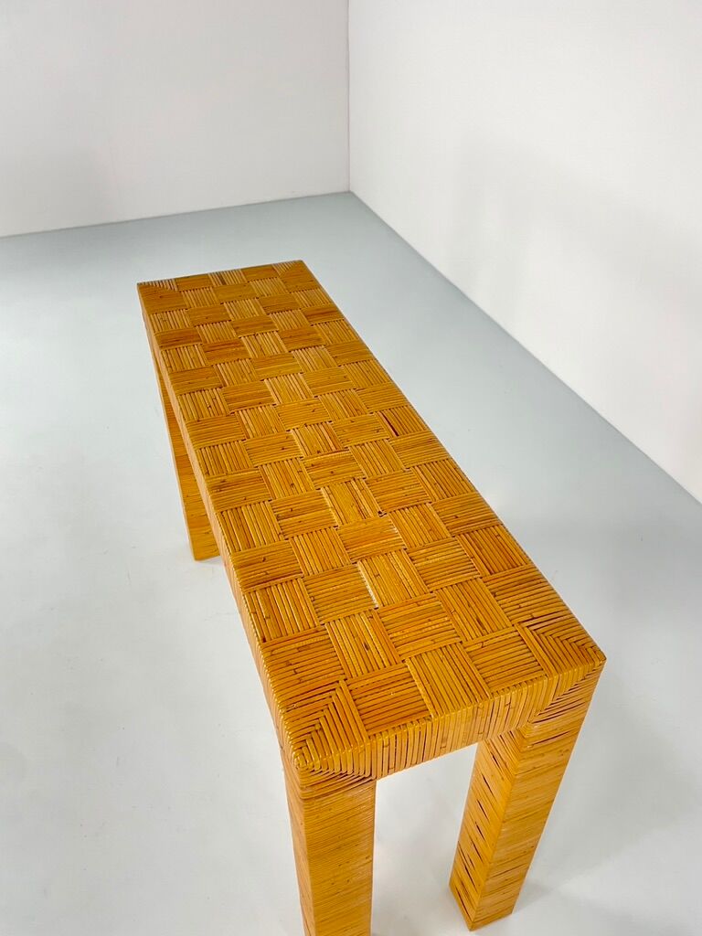 Console in bamboo, Italy