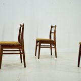 1960s Beech Dining Chairs, Czechoslovakia