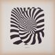 Victor vasarely : couple de zèbres - sérigraphie originale signée