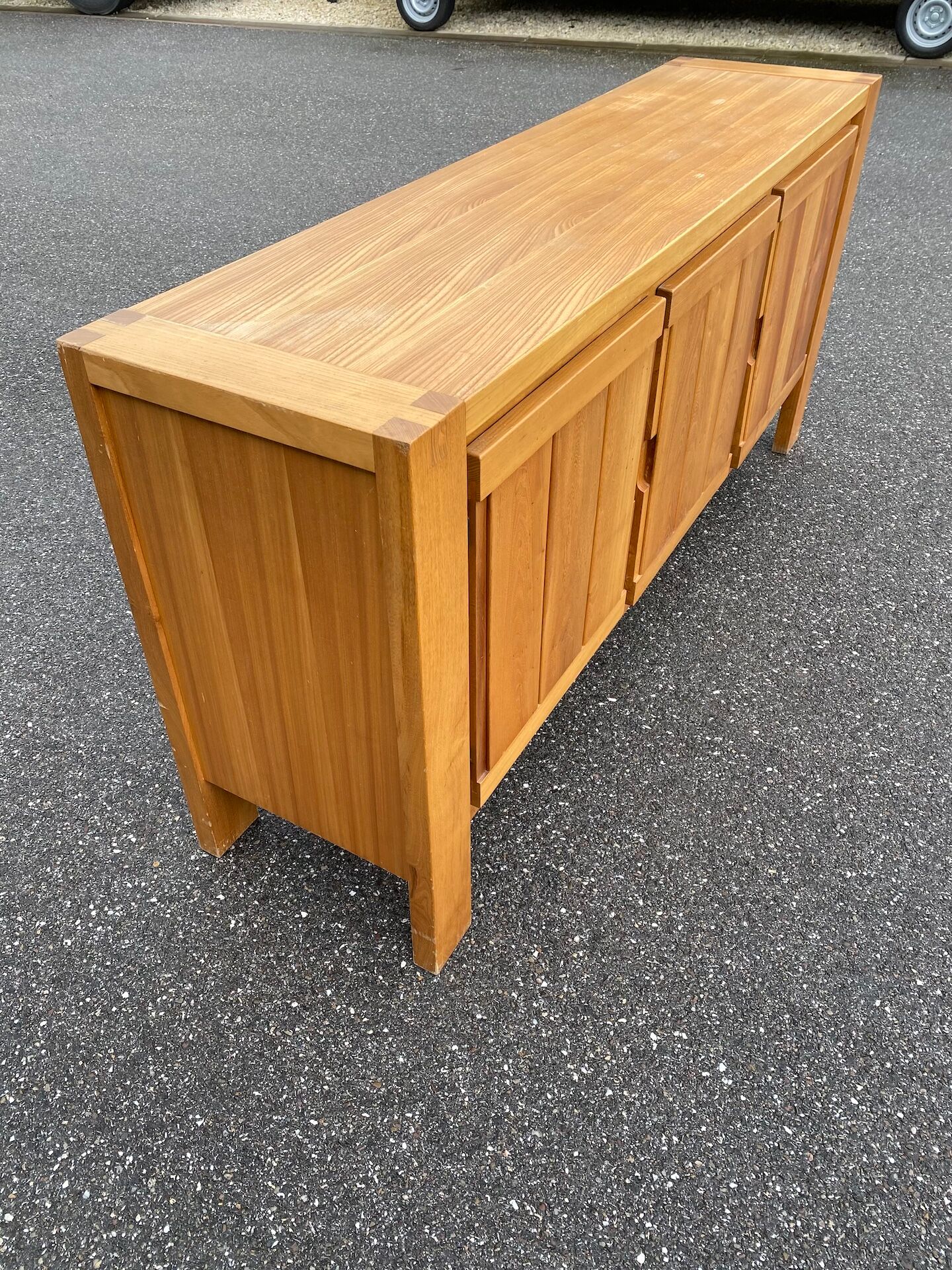 Louis Paolozzi elm sideboard for Monopoly