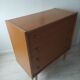Commode vintage, plaquage chêne
