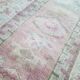 Vintage Turkish hallway rug 85x397 cm