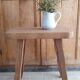 Table d'appoint brutaliste