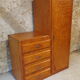 Armoire d'internat vintage