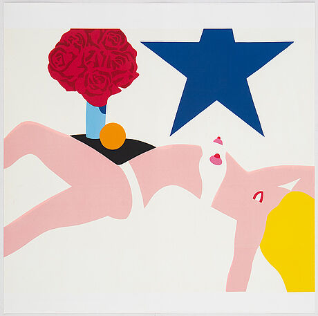 Sérigraphie originale de Tom Wesselmann, 1968
