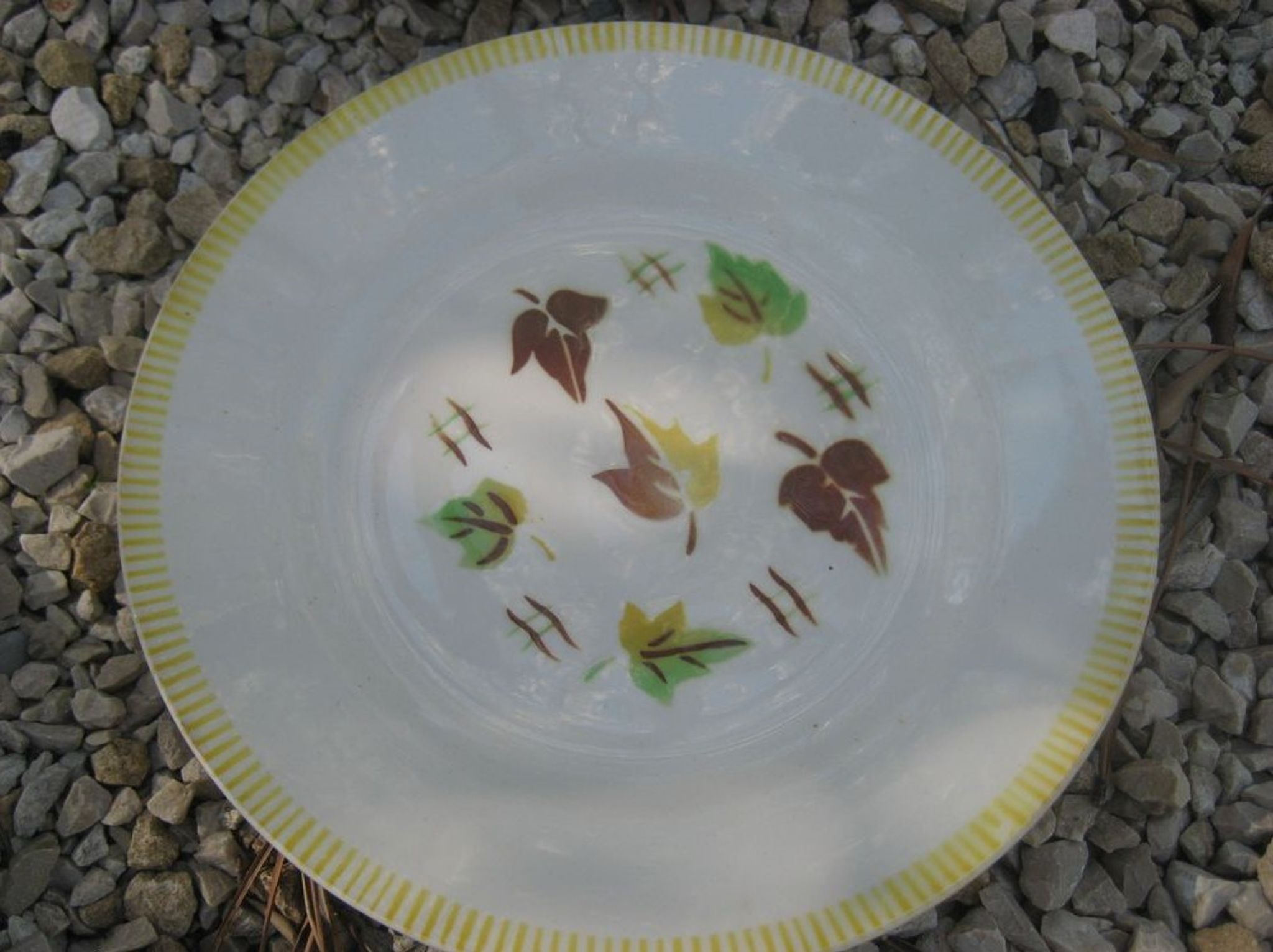 Set de 5 assiettes dessert Digoin modèle sirocco