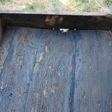 Old farmhouse table late 19th century in solid oak