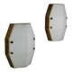 Pair of Rare Wall Sconces Mod. 12898 by Elio Monesi for Arredoluce, 1961