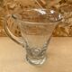 Antique Vintage Clear Blown Glass Pitcher