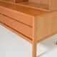Scandinavian oak bookcase, 1960s