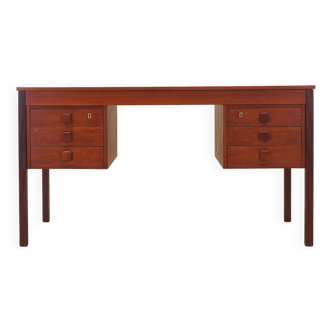 Teak desk, Danish design, 1970s, production: Denmark