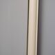 Oval mirror, white laqué wood 1960