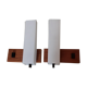 Pair of Wall Lamps, Denmark, 1970s