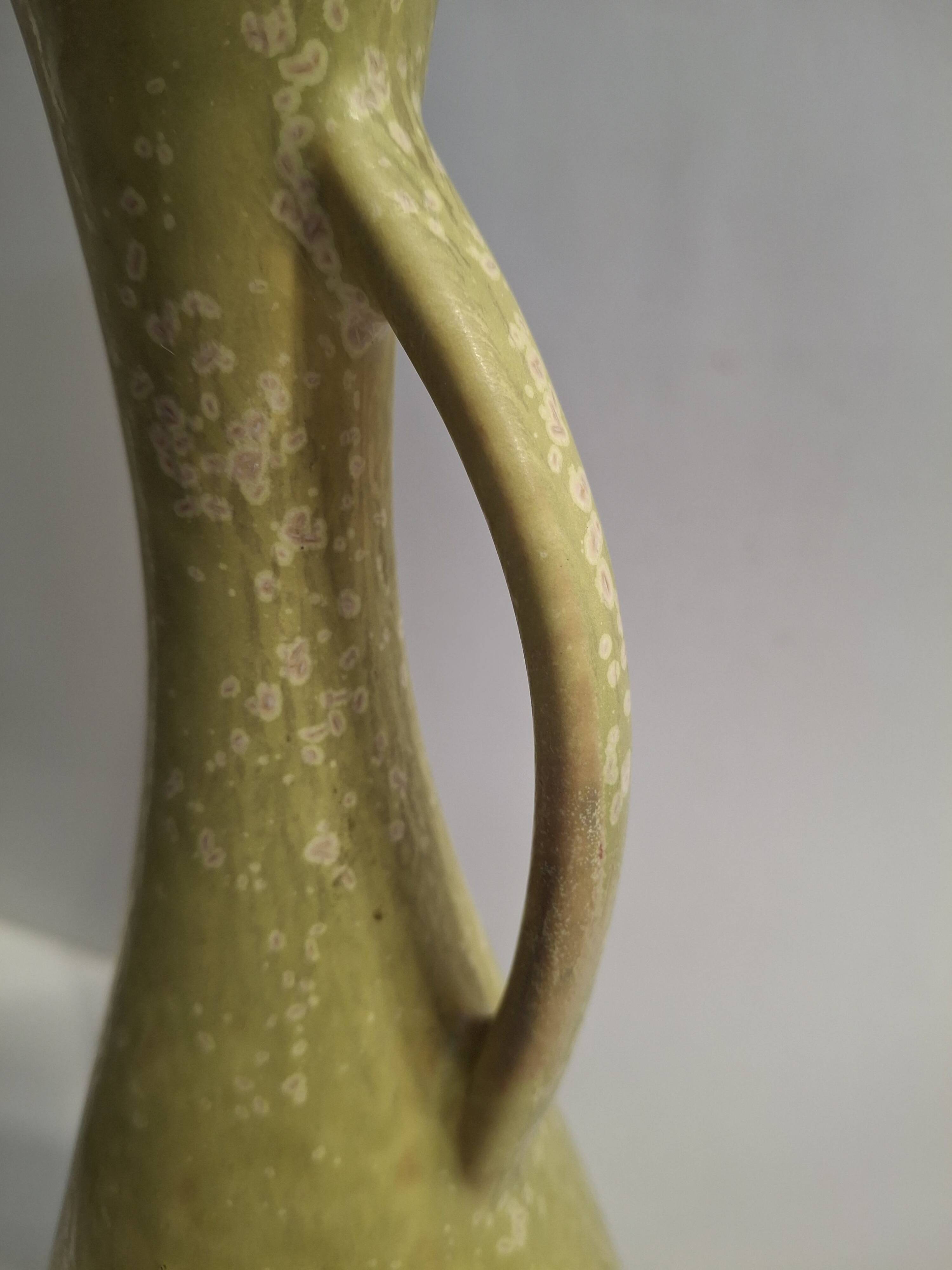 Rorstrand vase by Gunnar Nylund, ARL model in aqua green.
