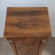Empire-style bedside table in walnut