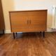 Vintage wooden secretary