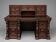 Old Renaissance style desk. Solid oak. France. Late 19th century.