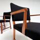 Set of 2 Danish mahogany chairs by Erik Bjorn Olsen, 1970s