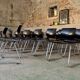 ✨ Set of 100 black Pagholz Flototto chairs – Chrome tubular frame