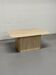 Table basse italienne en travertin, années 1970