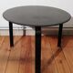 Table basse vintage en cuir