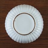 Antique Saint Clément Style Earthenware Rooster Salad Bowl