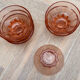 Lot de 6 coupes en verre