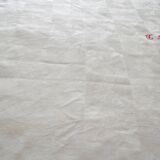 Old tablecloth & 5 linen damask napkins