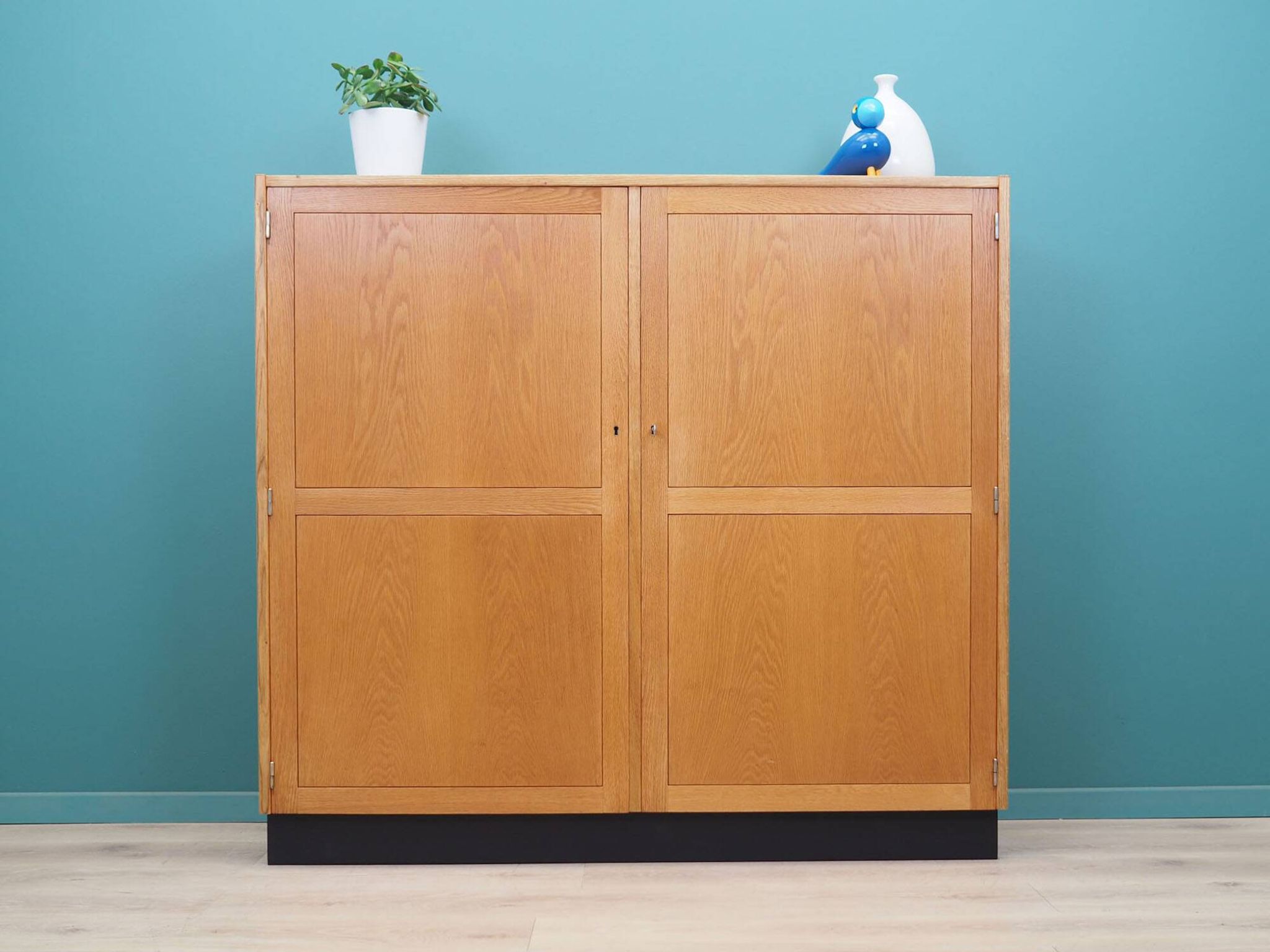 Meuble de rangement en chêne, design danois, années 1960