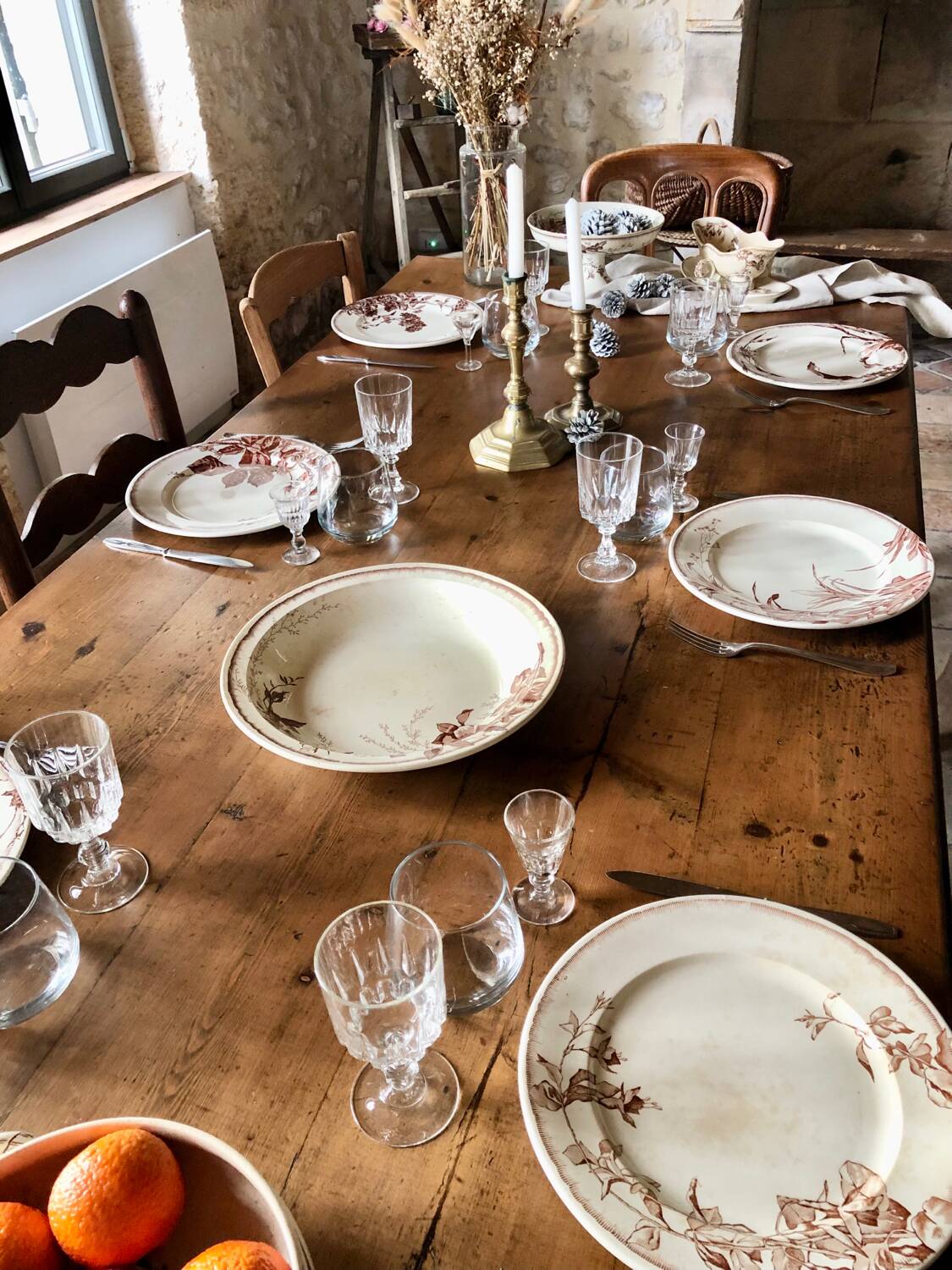 Jules Vieillard Bordeaux Ironstone Dish