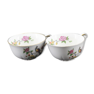 Set of 2 antique cups