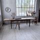 Solid oak farmhouse table with extensions (190-280cm) 1950