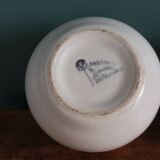 Sugar bowl and milk jug in Longchamp earthenware.