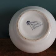Sugar bowl and milk jug in Longchamp earthenware.