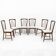 Set of 6 Osvaldo Borsani Mid-Century Modern Italian Bouclè Dining Chairs
