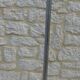 Vintage metal coat rack with 6 hooks
