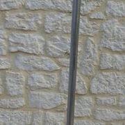 Vintage metal coat rack with 6 hooks
