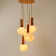 Adjustable chandelier by Pokrok Žilina, 1970