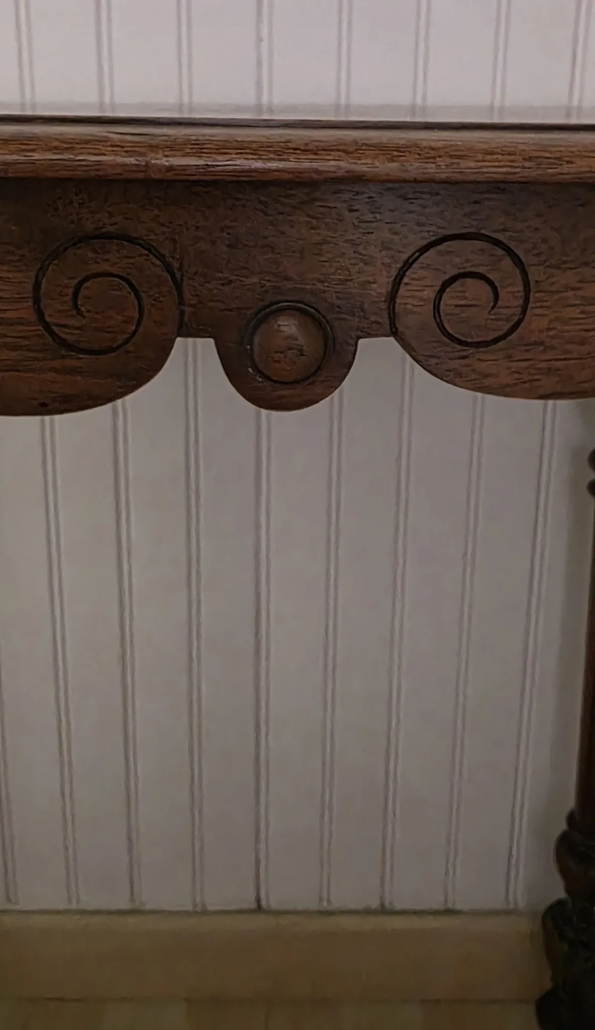 Folding table / side table from the late 19th century