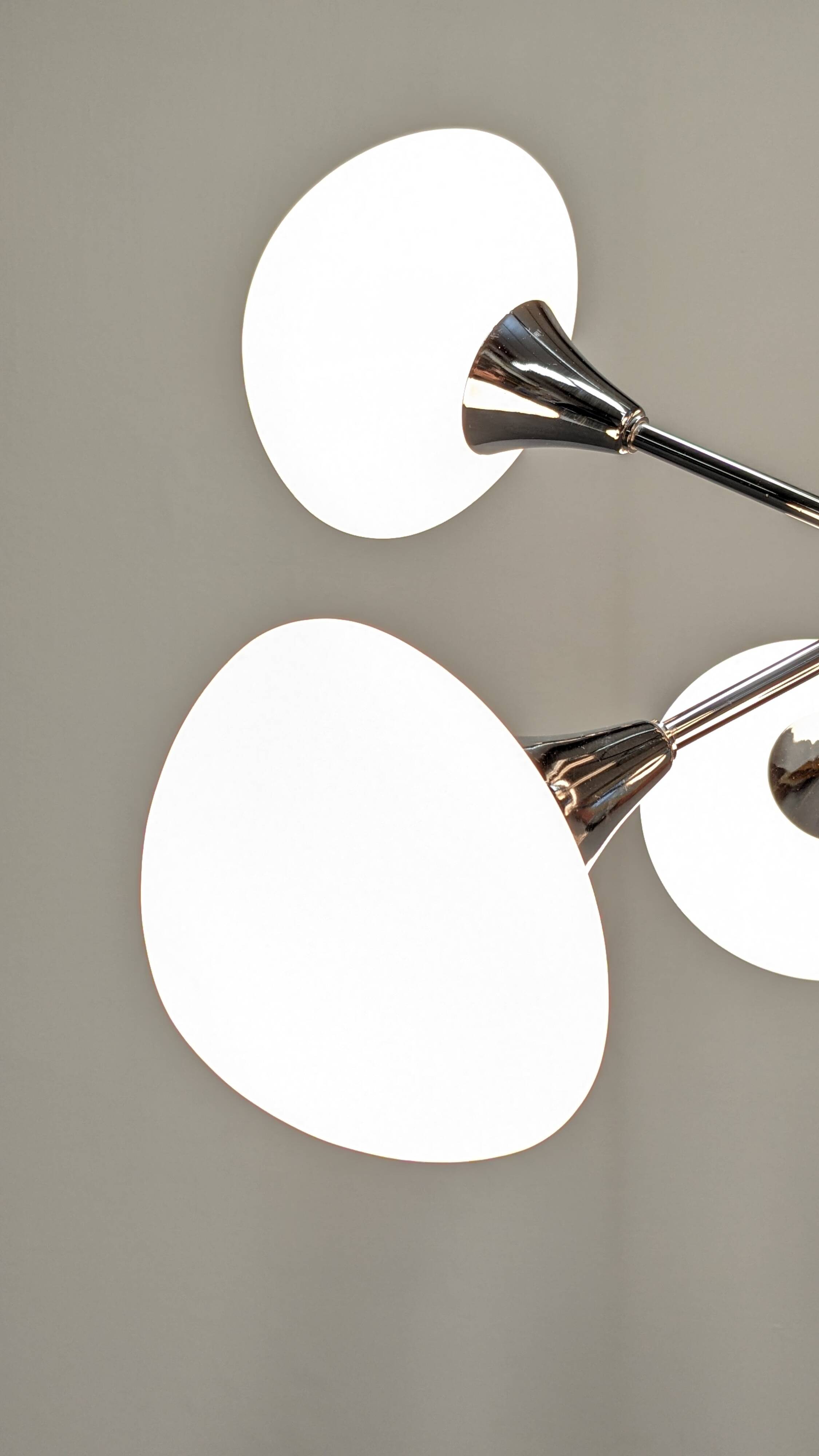 Space Age Sputnik chandelier with 6 lights, 50s-60s