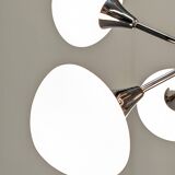Space Age Sputnik chandelier with 6 lights, 50s-60s