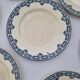 Set of 11 Dessert Plates Ter De Fer Salins Rivoli Model