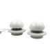 Ensemble de 2 lampes de chevet de style spatial, Italie, 1970