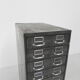 Industrial Steel Chest of Drawers with 20 Drawers
