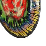 Fruit bowl XL Art Ceramics Wall decoration Drip glaze