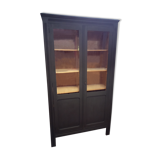 Patinated wooden library